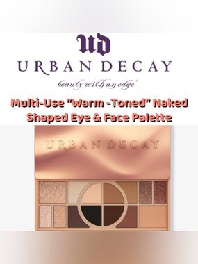 Urban Decay - Multi-Use “Warm-Toned” Naked Shaped Eye & Face Palette - NEW